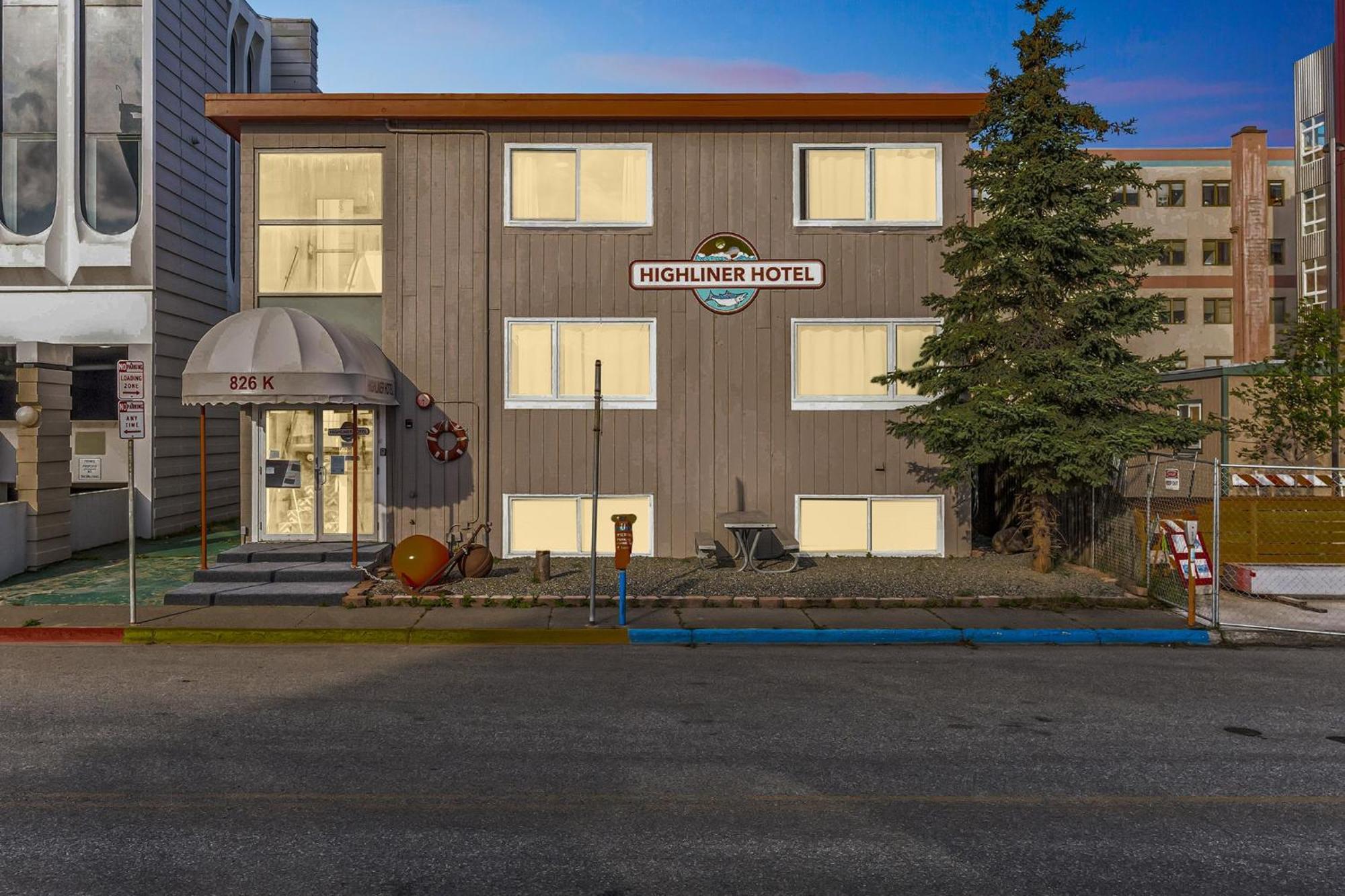 Highliner Hotel Anchorage Exterior foto